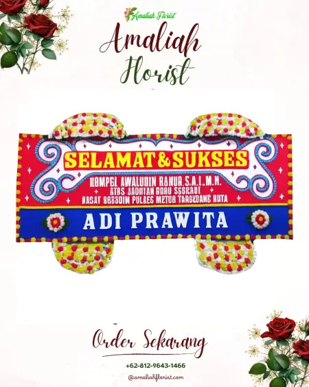Papan Bunga Ucapan Selamat Sawahlunto